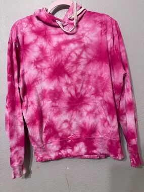 GAP Pink Tie Dye Hoodie & Jogger Set